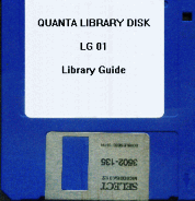 Picture of a Library Guide floppy disk